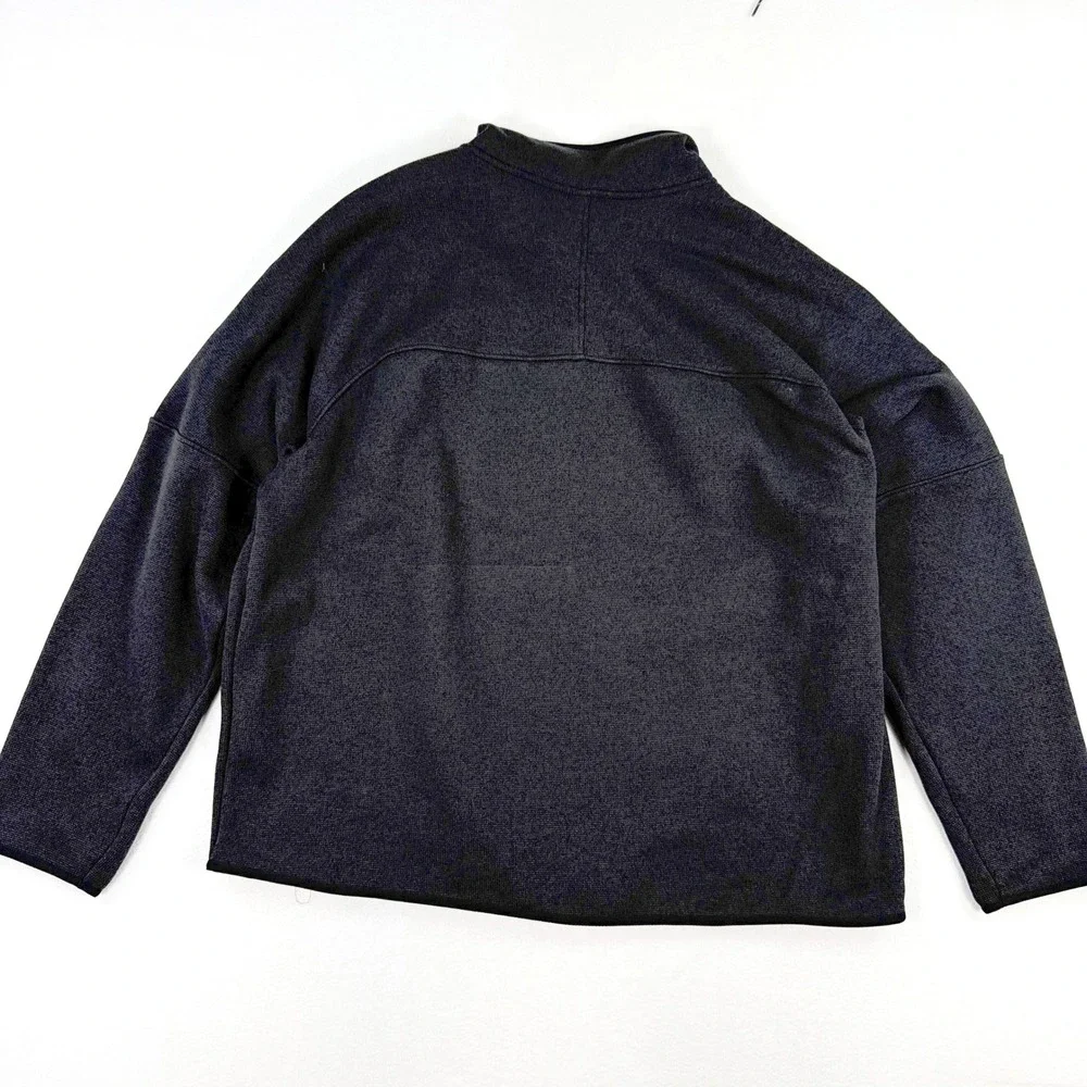 The North Face Front Range Fleece Jacket Size XXL Men TNF Black Heather Full Zip